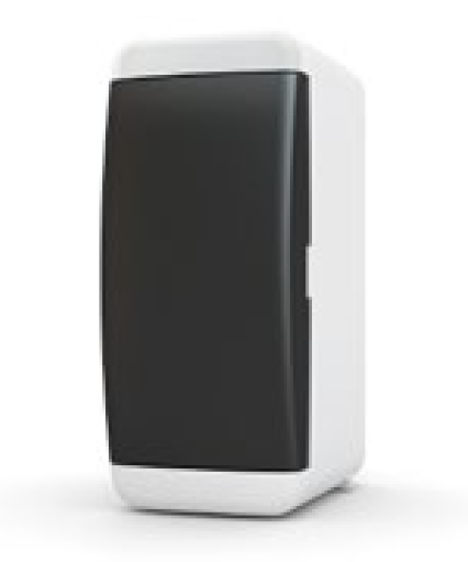 Бокс навесной ЩРН-П  2 IP41 непрозрачная черная дверца UNB 40-02-2 Tekfor