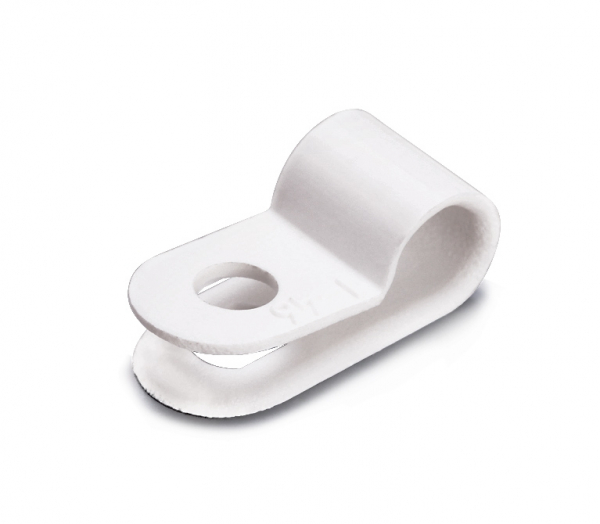 Серьга для кабеля D 5 (белая) СНК5 (100шт в упаковке)  Fortisflex