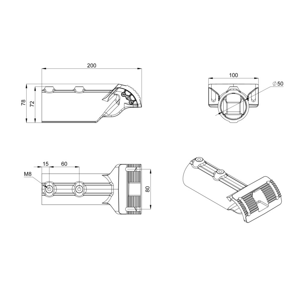 Габаритный чертёж