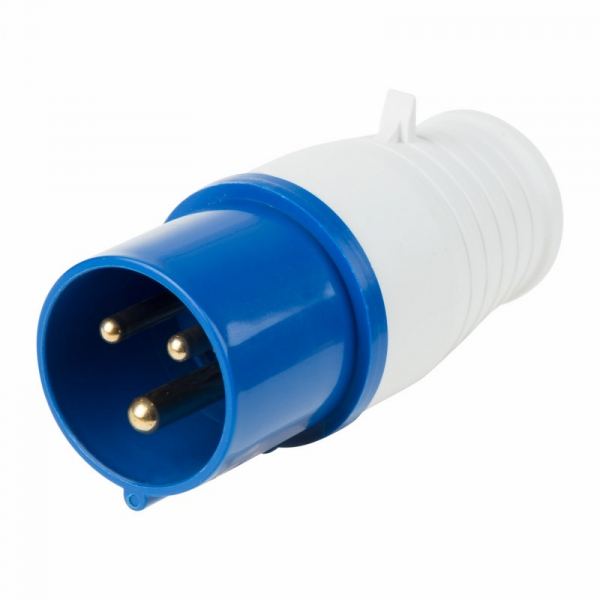 Вилка кабельная  013  16А 2P+PE 220В IP44 переносная REXANT 11-8900