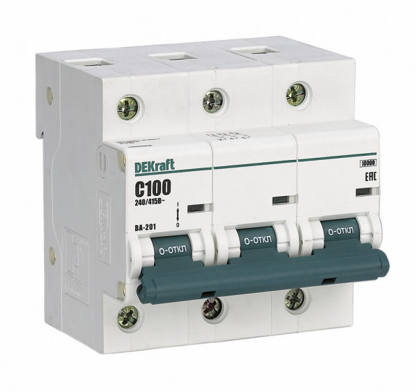 Авт. выкл. 3Р 125А х-ка D ВА-201 10кА Schneider Electric 13031DEK