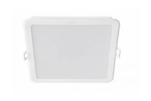 Светильник светодиодный PHILIPS 9Вт 6500K 640Лм 105мм квадрат белый /59451 MESON 105  65K WH SQ recess