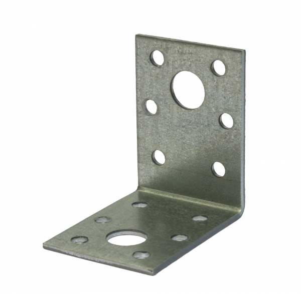 Уголок крепежный 70х70х55х2 мм, оцинк. - накл. Tech-Krep