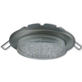 Светильник точечный Ecola Light GX53-H6 металлический встраиваемый плоский сатин-хром 101x16/ TS5325ECB