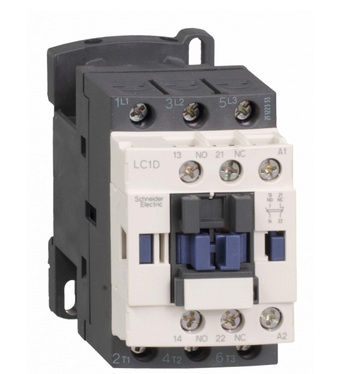 Контактор  3П  12A  D НО+НЗ,220V 50/60Гц, зажим под винт Schneider Electric   LC1D125M7
