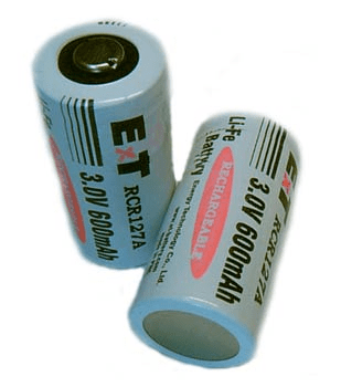 Аккумулятор RCR 127A 600mAh, 3V