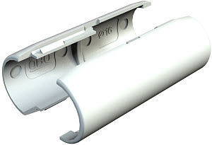 Муфта соединительная разборная, Quick-pipe, пластик M25 /2953 M M25 LGR/