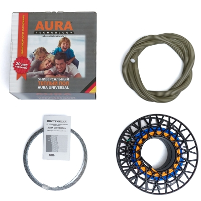 Теплолюкс Комплект теплых полов AURA UNIVERSAL LTL 95-1250 (двужильная секция, 1250 Вт, длина 95 м)