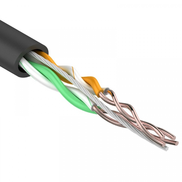 UTP 2PR 24AWG CAT5e 305м OUTDOOR  кабель 01-0025 REXANT
