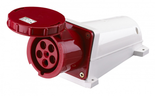 Розетка 26035DEK стационарная 135 3Р+РЕ+N 63А 380В IP67 РС-102 D Systeme Electric