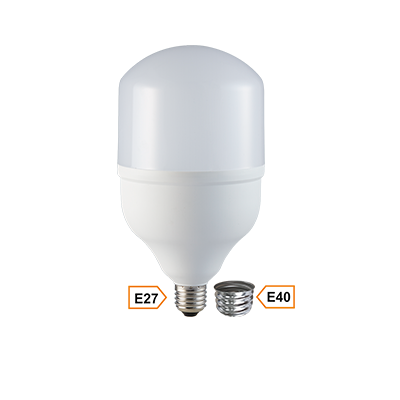 Ecola High Power LED Premium 40W 220V универс. E27/E40 (лампа) 2700K 200х120mm HPUW40ELC