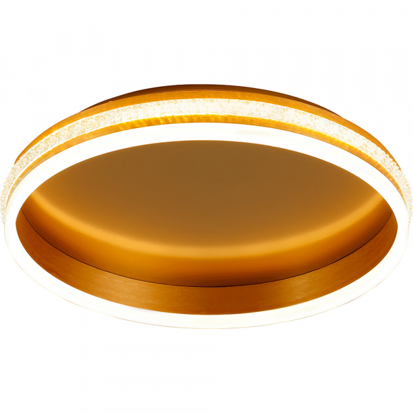 Светильник светодиодный Feron 80W, Max. 4800Lum, 3000К-6500K, IP20, золото AL5880 SHINNING RING с пультом