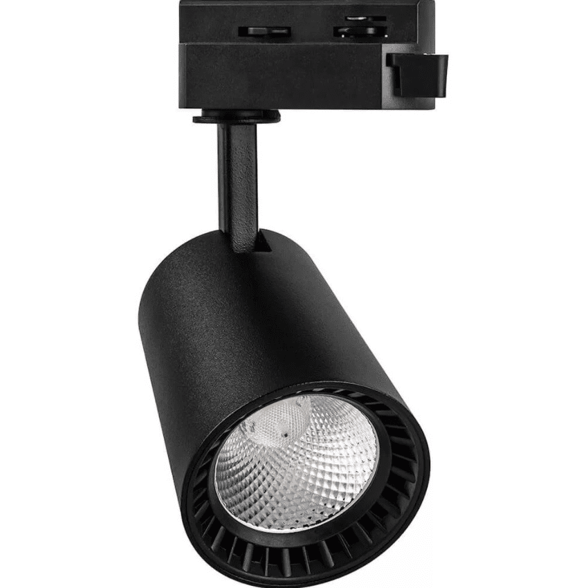 Светильник трековый Feron AL100, 12W, 1080 Lm, 4000К, 35 градусов, черный