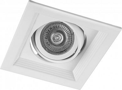Светильник Feron DLT201 1x50W MR16  G5.3 белый
