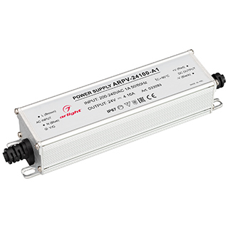 Arlight Драйвер 24V 100Вт IP67 152х38х31 ARPV-24100-A1 (24V, 4.16A, 100W)