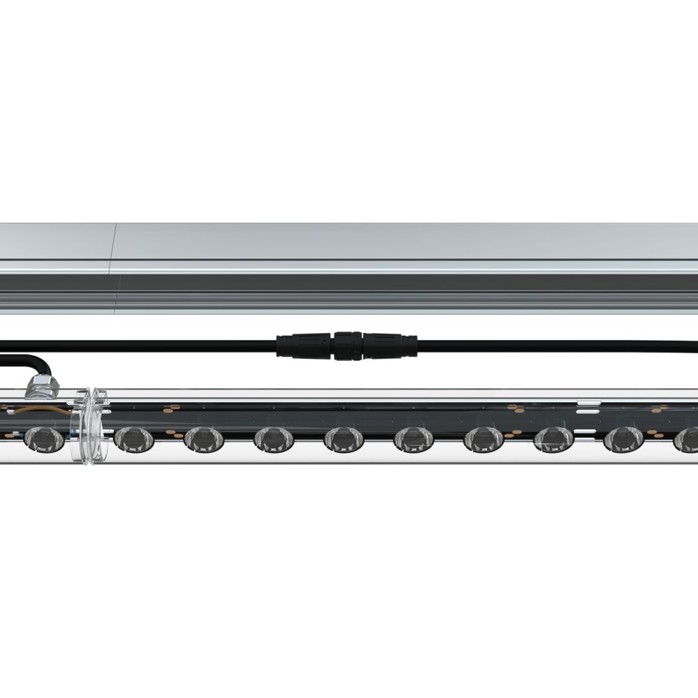 Модерн v2.0 3 Оптик 250мм (12Вт/м) 48В DC CRI80 3000К 70° (Профиль, транзитное штепсельное соединение)