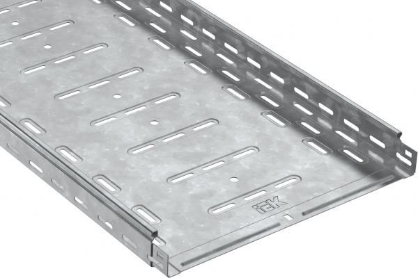 Лоток перфорированный ЛП(0.8) 300Х50Х3000  IEK HDZ CLP10-050-300-3-M-HDZ (кратно 3)
