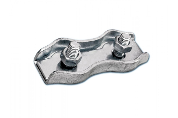 Зажим троса двойной 2 мм Duplex IEK