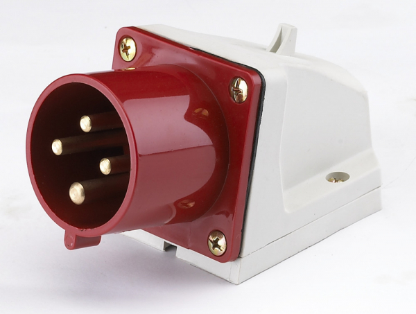 26020DEK Вилка панельная 514 3Р+РЕ 16А 380В IP44 ВС-102 DEKraft Systeme Electric