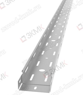 Лоток перф. ЛП(0.8) 100Х50Х3000  LP 100х50 S=0,8 L3000 ЗКМК (кратно 3)
