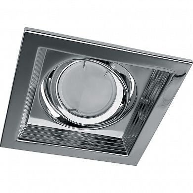 Светильник Feron DLT201 1x50W MR16 G5.3 хром