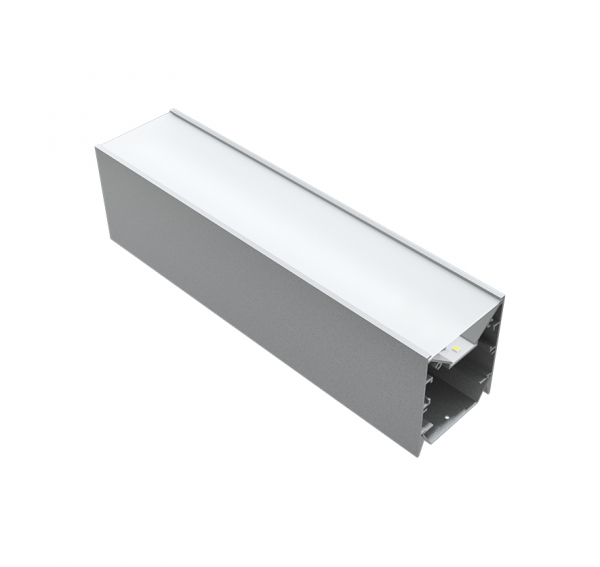 Светильник FL 60 DESIGN FORM-END RAL9006 3000K OPAL