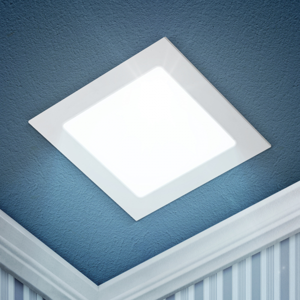 Светильник светодиодный ЭРА квадратный LED 24W 220V 6500K (20/180) 300х300мм