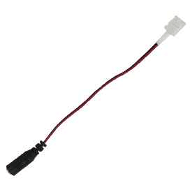 Ecola LED strip connector переходник с разъема штырькового (мама) на зажимной 2-х конт.  8mm уп. 3 шт. /SC28TCESB/