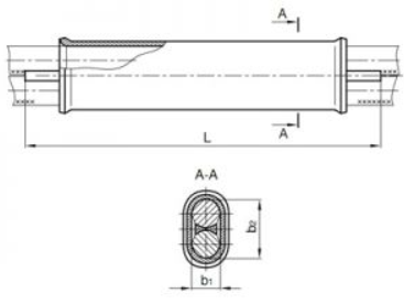 Зажим соединительный СОАС 50-3