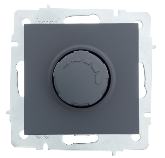Lezard VESNA  Диммер 1000W графит  742-3488-157