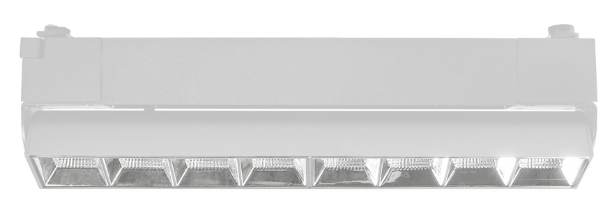 Светильник трековый Jazzway PTR 2120R 20w 4000K 60град WH (белый) 270мм IP40