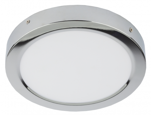 Светильник светодиодный ЭРА LED 8-18-4K 18Вт 4000K круглый LED  220V хром (10/280)
