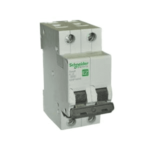 Выключатель автоматический  2П   6А  характеристика B  4,5кА Schneider Electric EZ9F14206