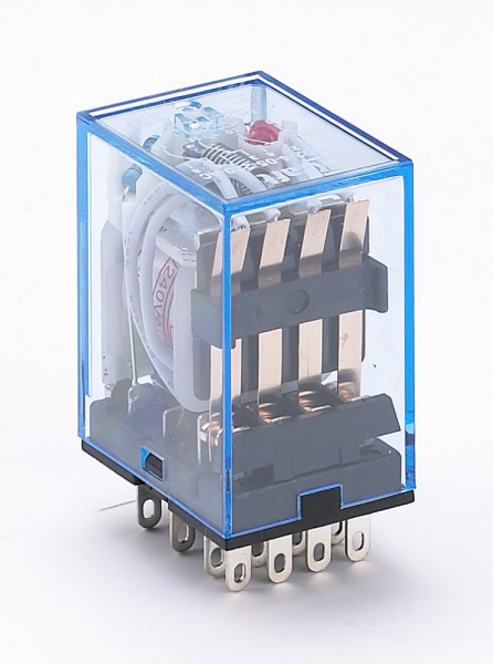 Реле промежуточное 23226DEK 4 конт. с инд. LED 5А 24В AC ПР-1