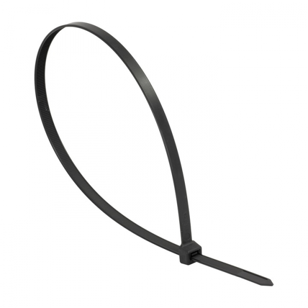 Хомут (стяжка) нейлон 12.4 х1000  черный  (100шт)  P6.6 стандартный Fle x Lock  PRO x ima  EKF plc-fl-ctsb-12.4 x 1000