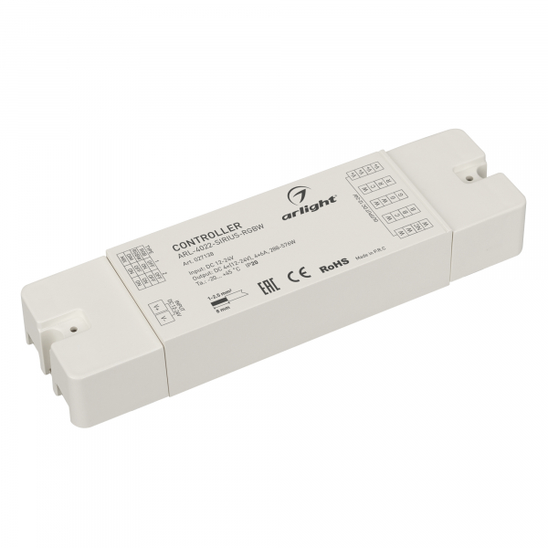 Arlight Контроллер ARL-4022-SIRIUS-RGBW (12-24V, 4x6A, RF) (ARL, IP20 Пластик, 2 года)