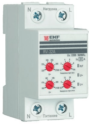 Реле напряжения RV-32A EKF