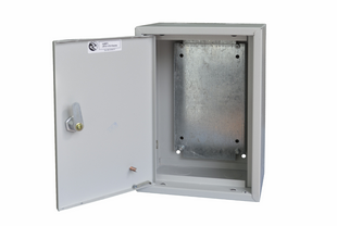 Щит 300х210х150 IP31 ЩМП-30-21-15 У3-011 белый с замком Узола