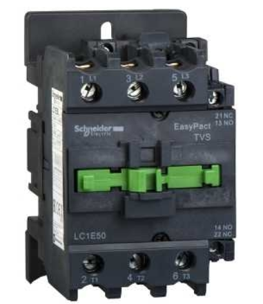 Контактор  Schneider Electric  40А  3П  катушка управления  220В  AC  50/60Гц  дополнительный контакт 1НО+1НЗ  EasyPact_TVS