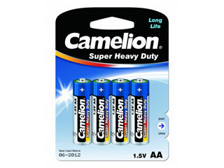 Элемент питания CAMELION R6 Extra HD BP4 (кратно 4)
