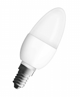 Светодиодная лампа OSRAM B40 5,5Вт 2700К 230-240В E14