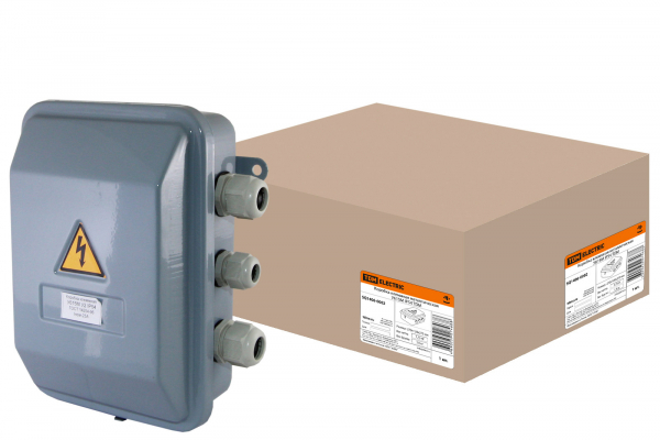 Коробка клеммная У615М IP54 TDM металлическая