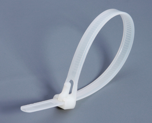 Хомут (стяжка) нейлон разъемн. 7.5 x 200  черный  КСР Fortisflex