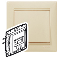 Legrand 774182 Розетка HD15+Jack 3.5 СЛНК VLN