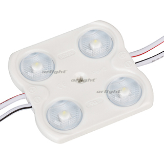 Arlight Модуль герметичный CRAFT-2835-4-12V Warm 170deg (45x43mm, 1.6W, IP67) (ARL, Закрытый)