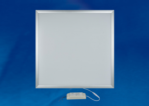 ULP-6060-36W/DW EFFECTIVE SILVER Светильник светодиодный потолочный встраиваемый. Дневной свет (6500K). Корпус серебристый. В комплекте с и/п. ТМ Uniel.