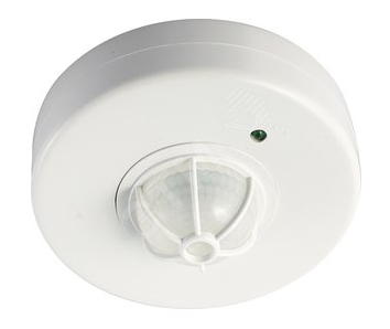 Датчик движения Jazzway PMS-IR 024 1200Вт 360град  2-6м IP20 WH белый