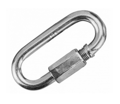 Карабин с фиксатором 6х60 мм DIN 5299D (1 шт) - ярлык Tech-Krep