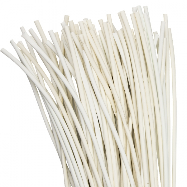 Термоусаживаемая трубка ТУТнг   8/4 белая EKF PROxima (кратно 50)