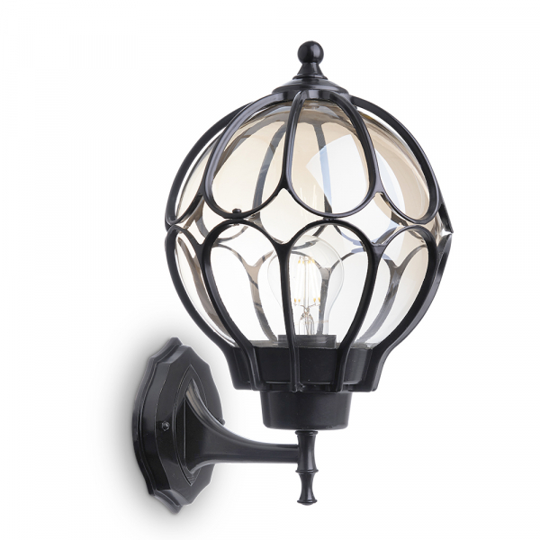 FERON PL3801 60W 230V E27 220*260*380мм черный (на стену вверх)